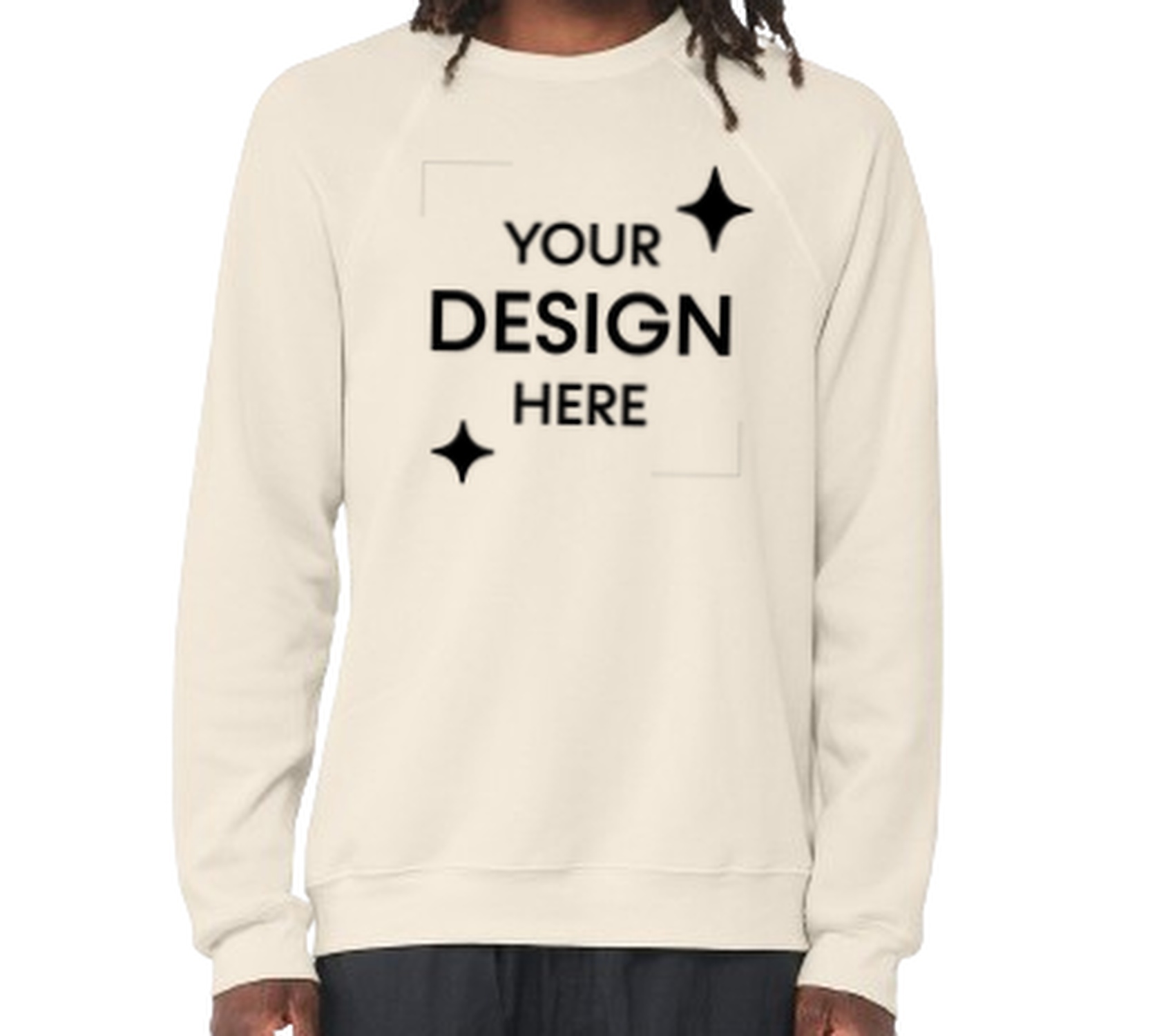 Unisex Sponge Fleece Raglan Sweatshirt