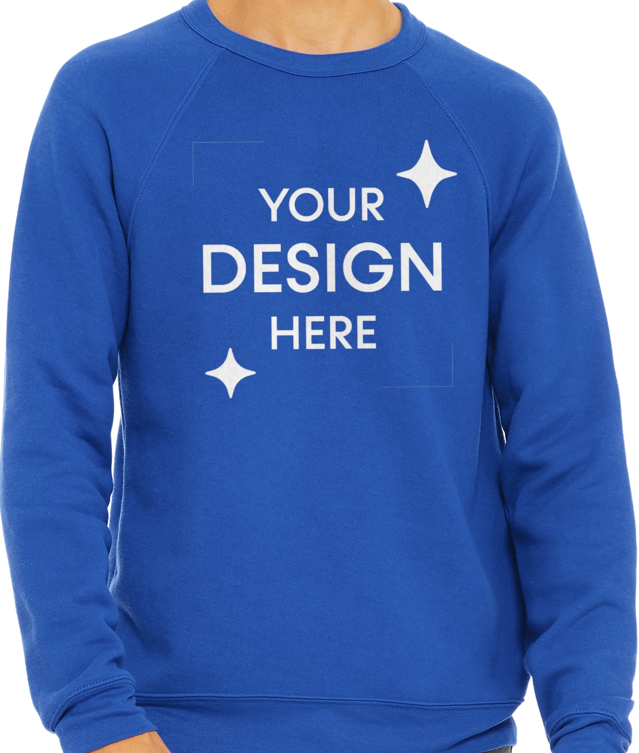 Unisex Sponge Fleece Raglan Sweatshirt