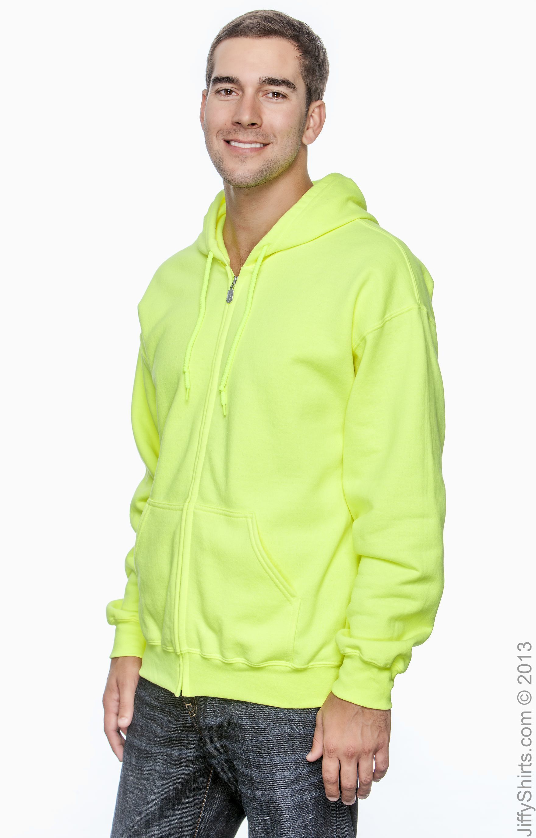 Gildan G126 High Viz Safety Green