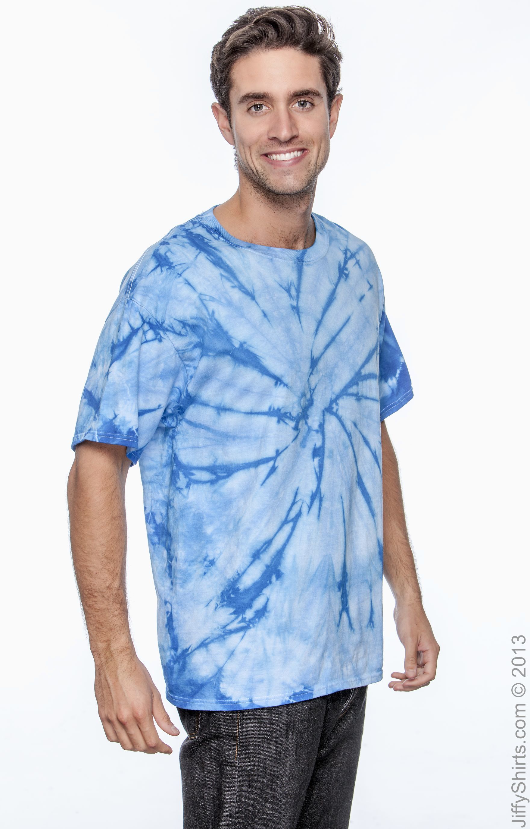 Tie-Dye CD101 Spider Baby Blue