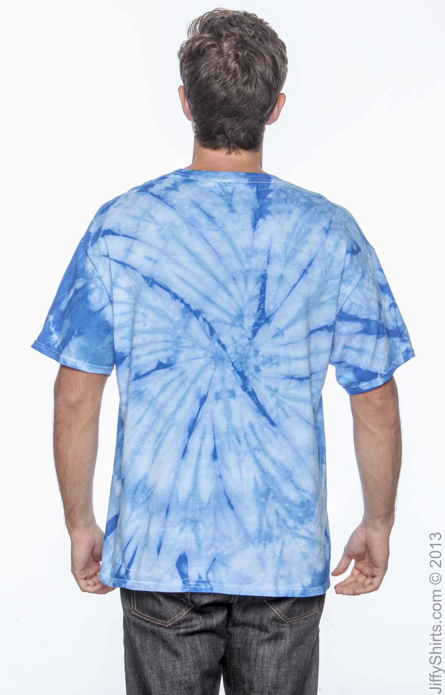 Tie-Dye CD101 Spider Baby Blue