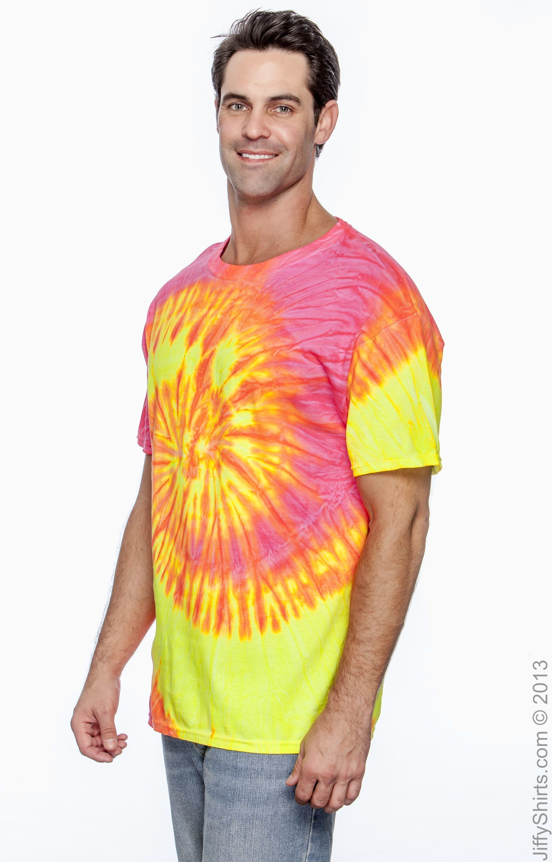 Tie-Dye CD100 Fluorescent Swirl