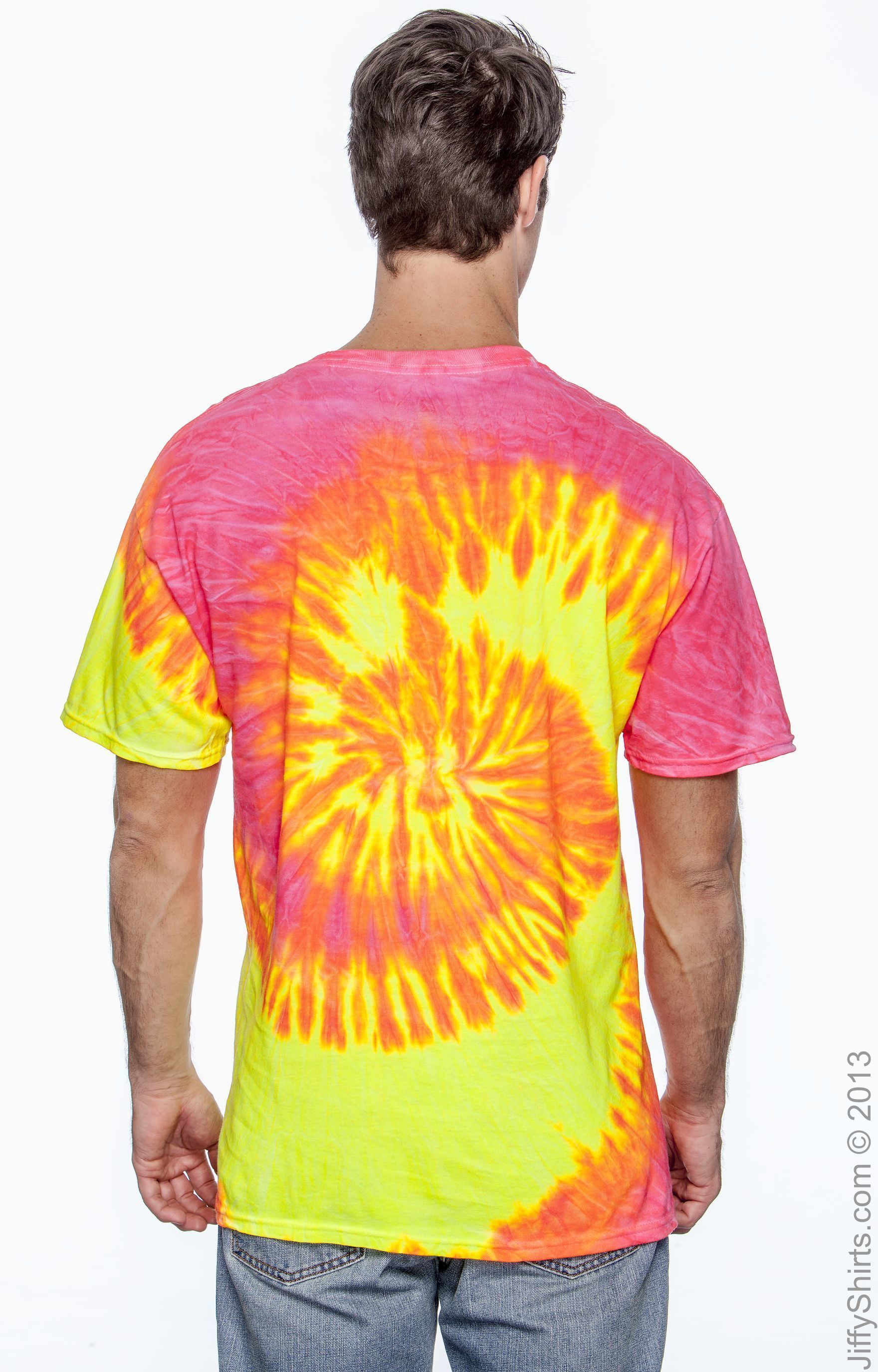 Tie-Dye CD100 Fluorescent Swirl