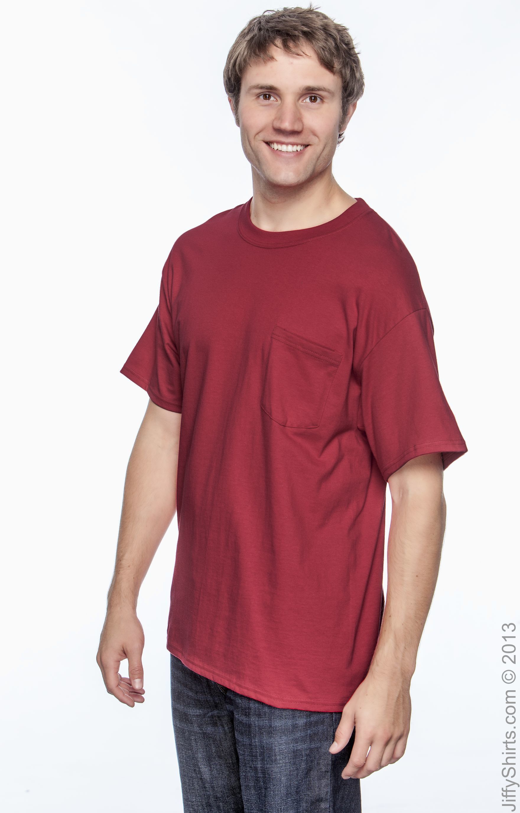 Hanes 5190P Deep Red