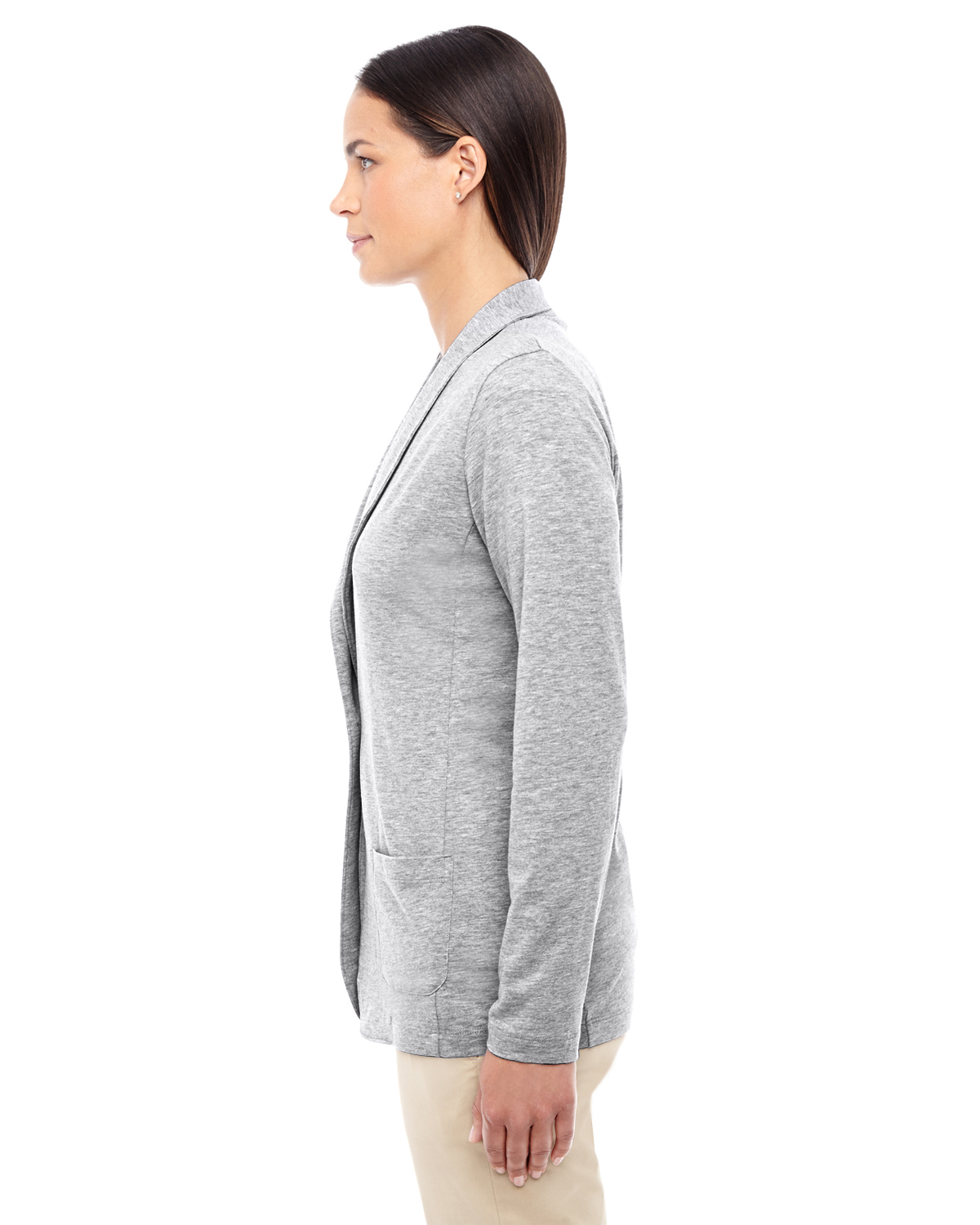 Devon & Jones DP462W Gray Heather