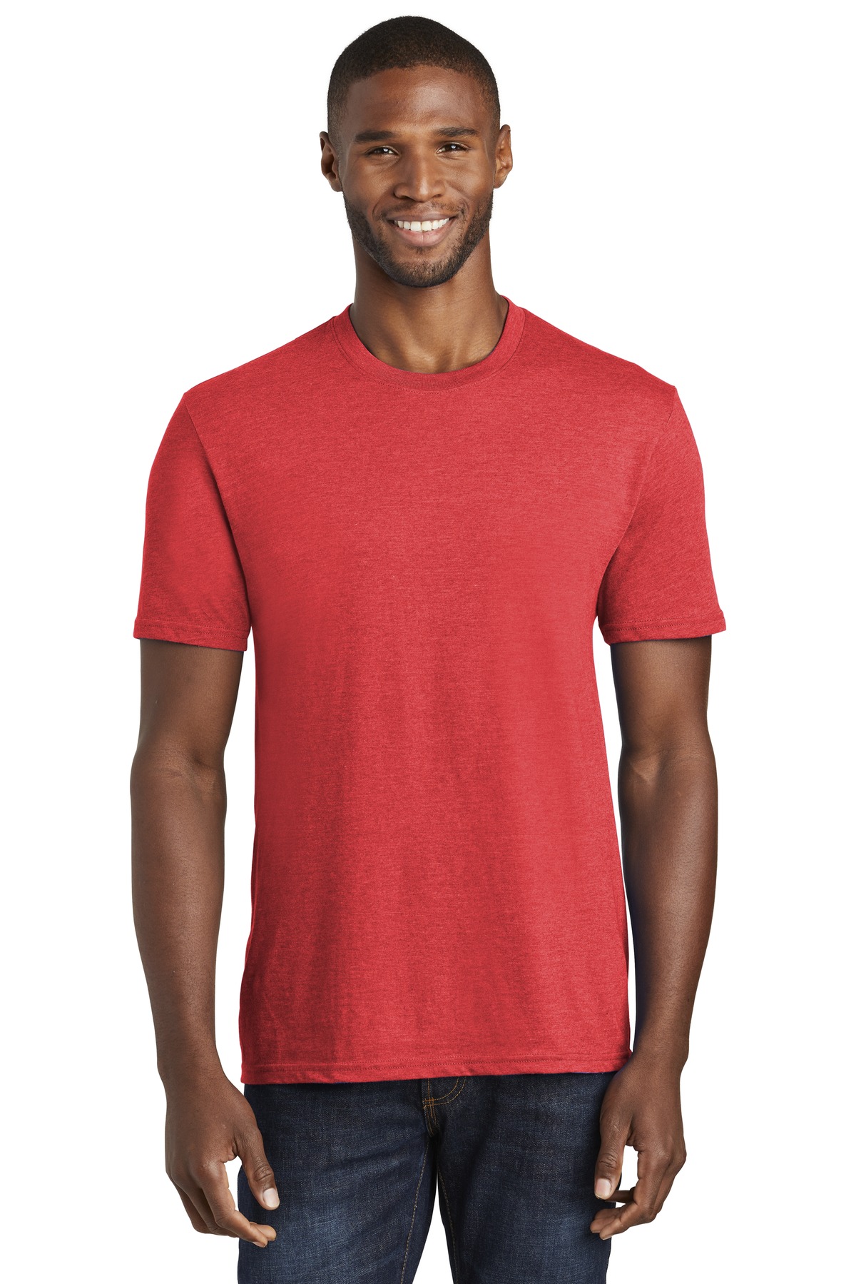 Port & Company PC455 Bright Red Heather