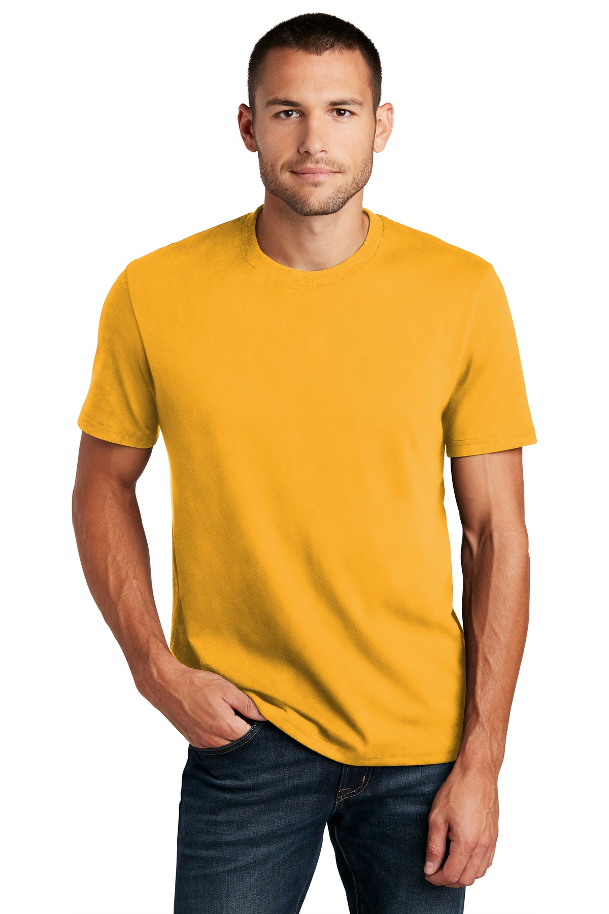 ★OAMC★ Celsian Short Sleeve T-Shirt Light Yellow 23E28OAJ0 Occunomix Class 2 Hi Vis Moisture Wicking Birdseye T-Shirt