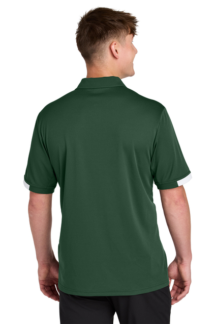 Sport-Tek ST444 Forest Green/ White