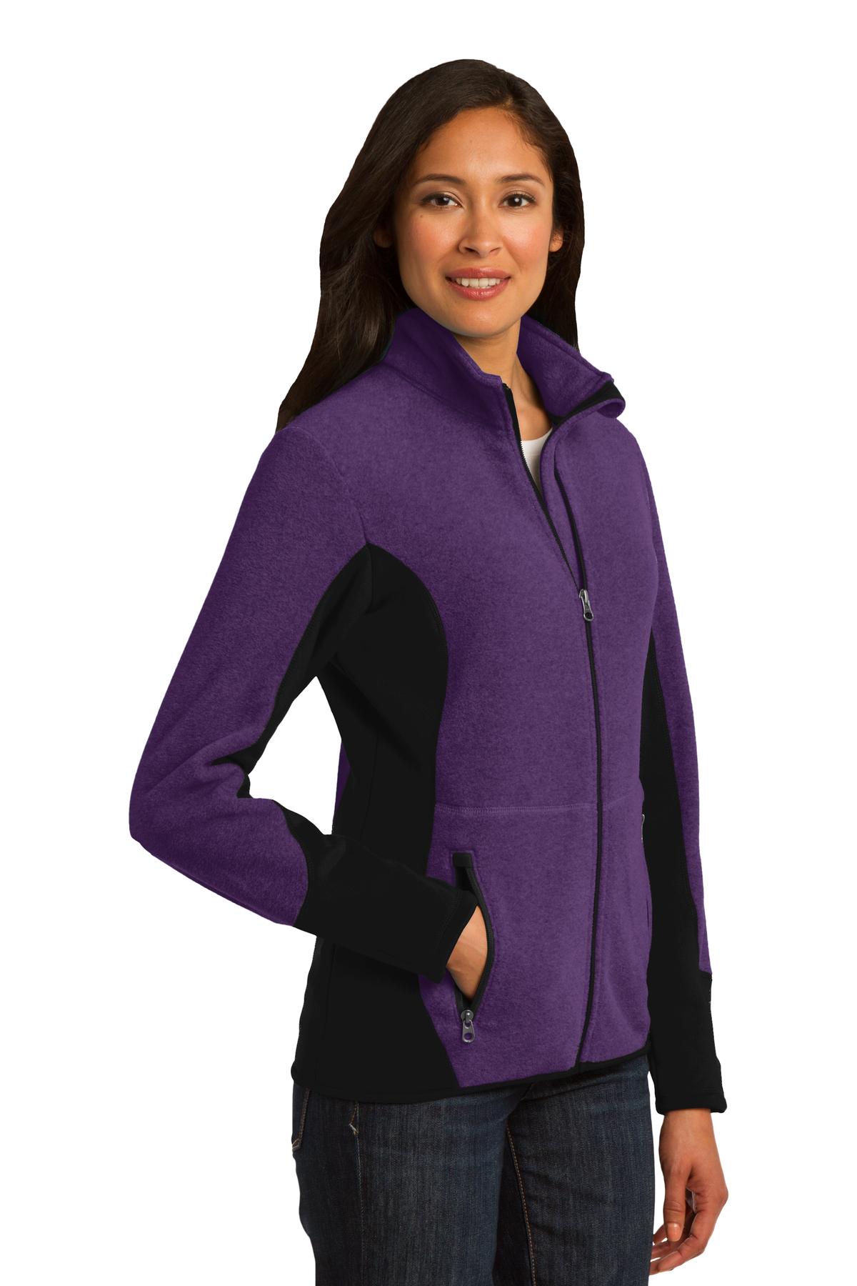 Port Authority L227 Purple Heather / Black