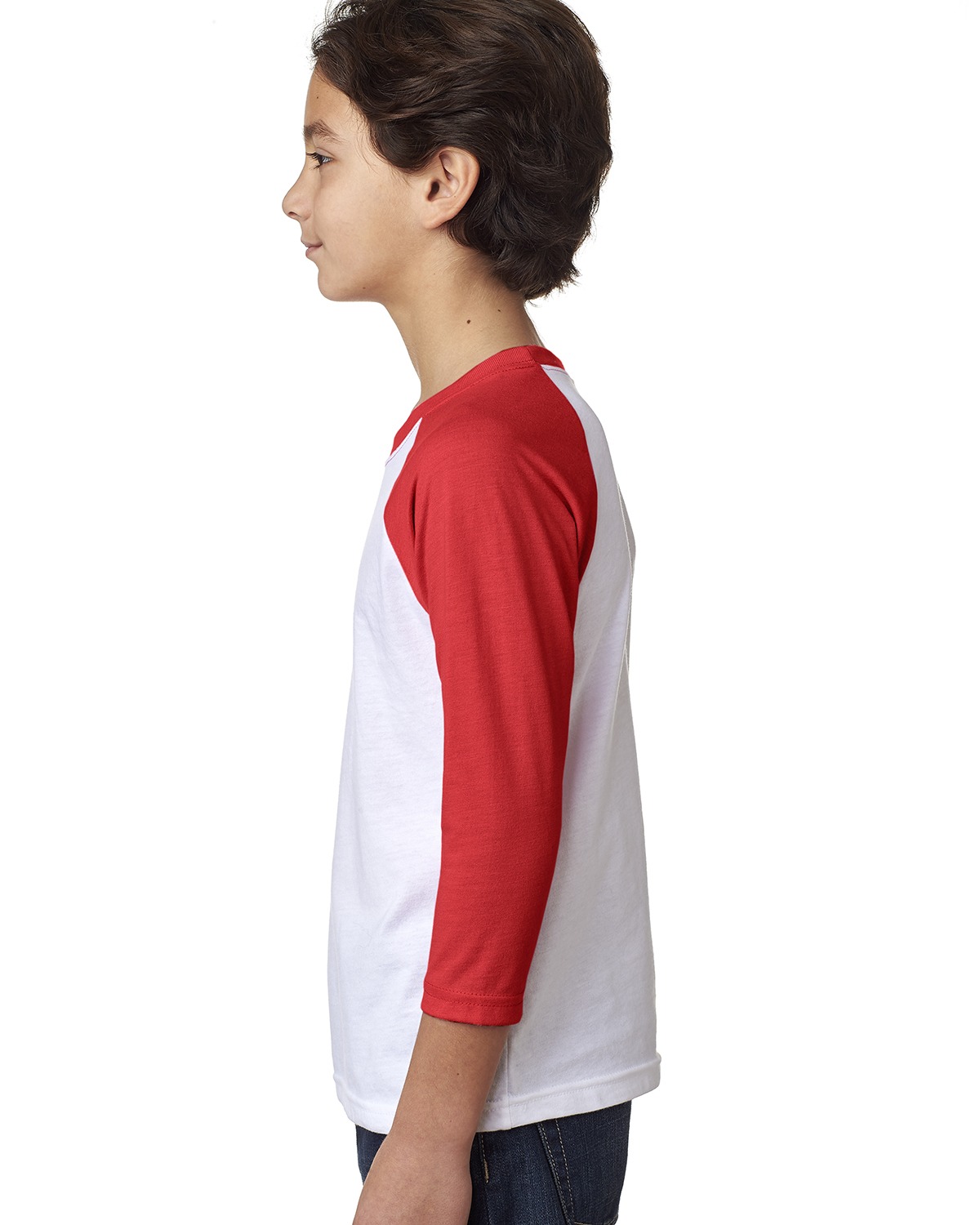 Next Level 3352 Red / White