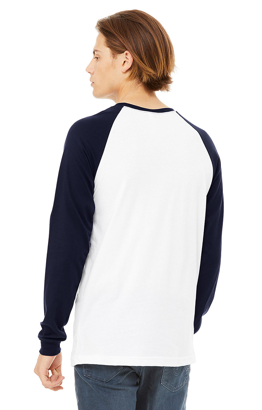 Bella + Canvas 3000C White / Navy