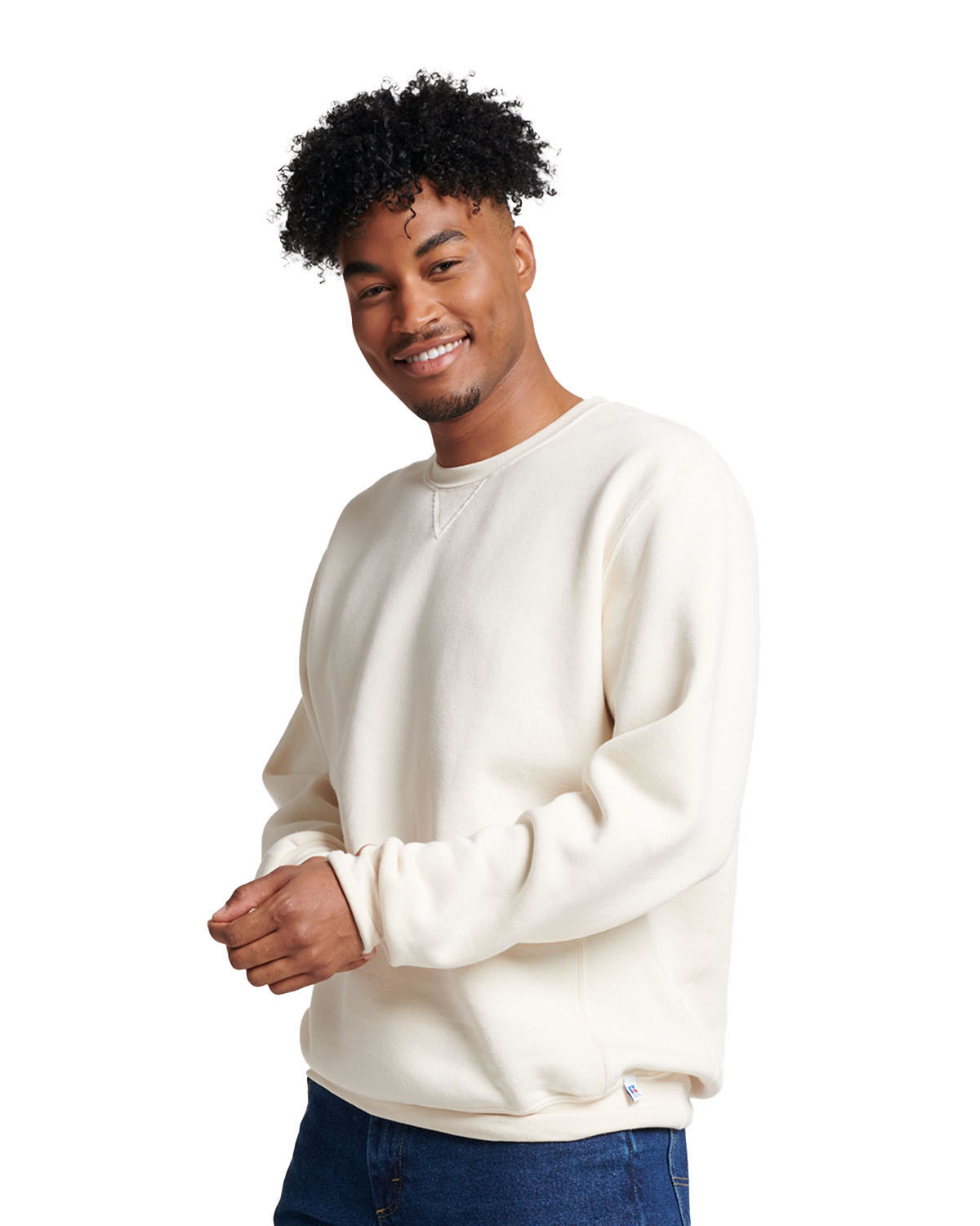 Russell Athletic 698HBM VINTAGE WHITE