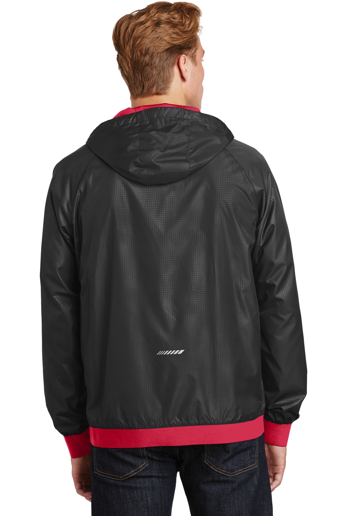 Sport-Tek JST53 Black / True Red