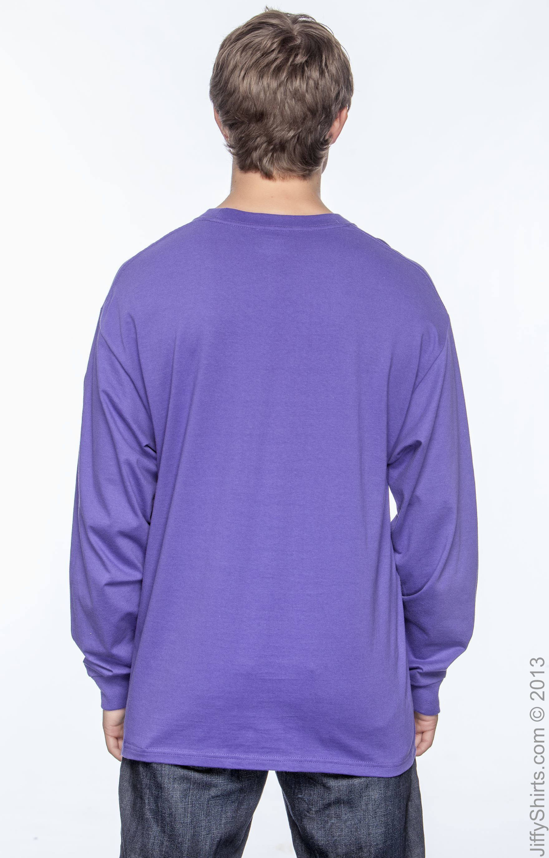 Hanes 5186 Purple