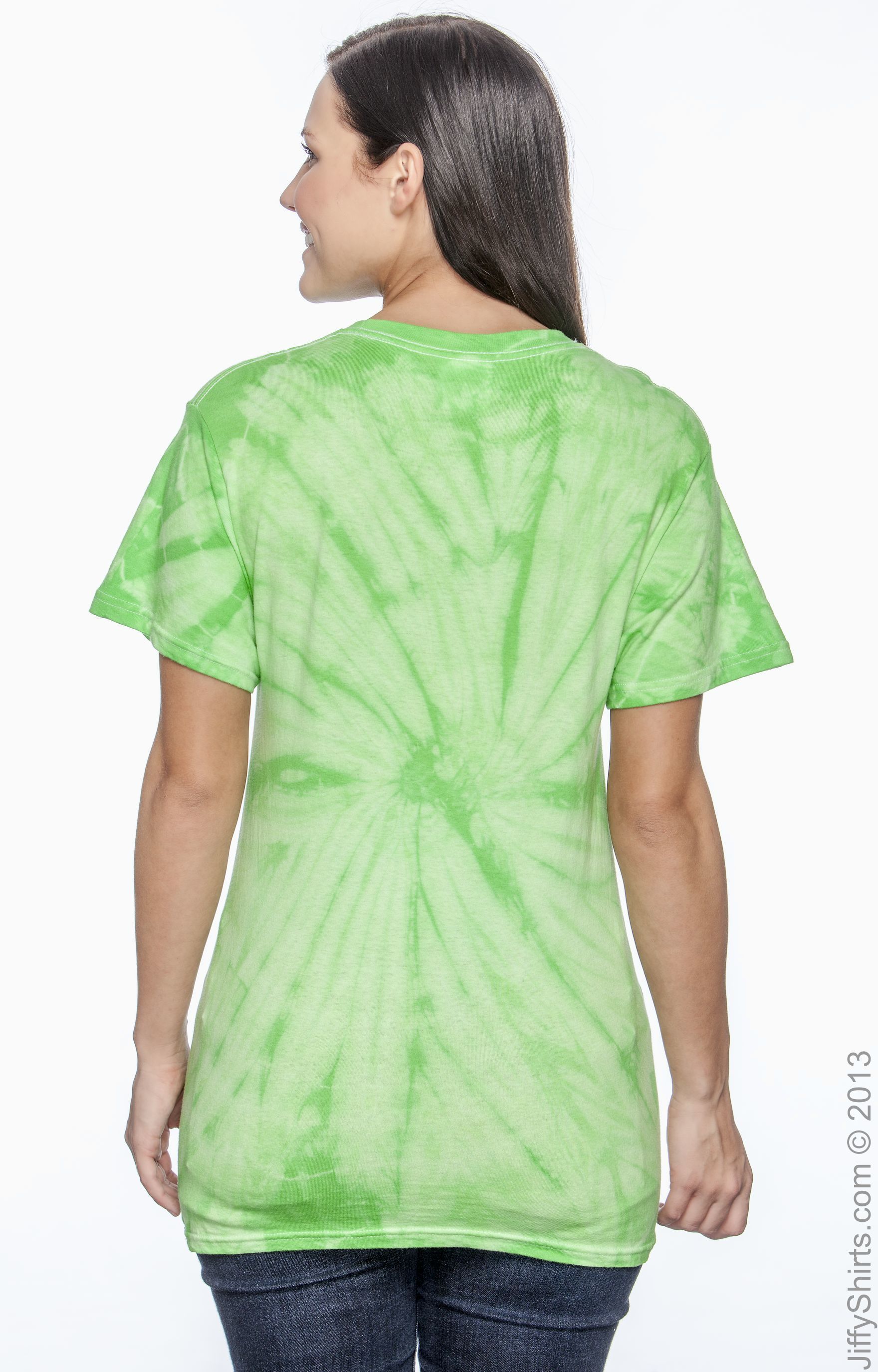 Tie-Dye CD101 Spider Lime