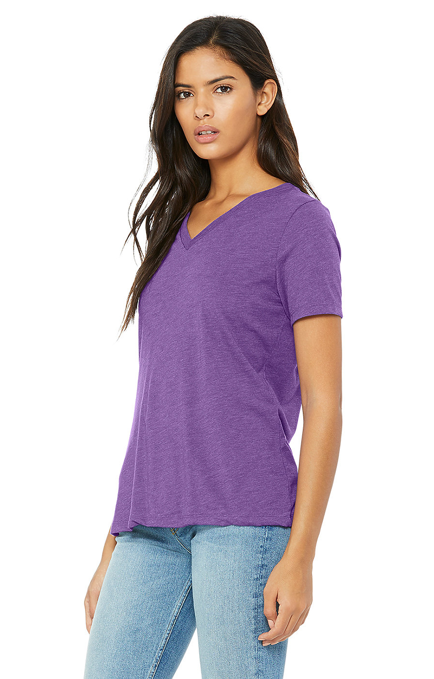 Bella + Canvas 6415 Purple Triblend