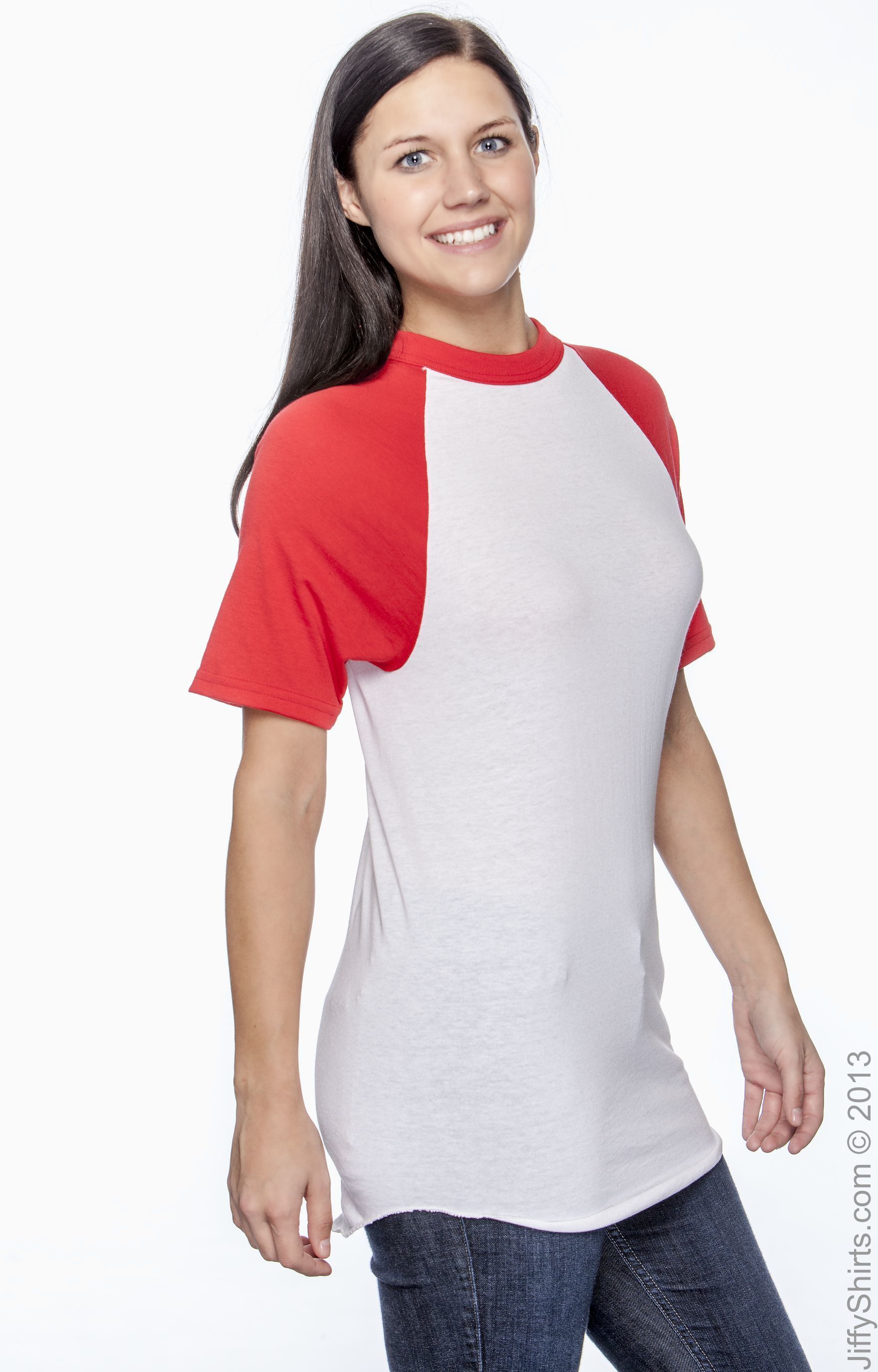 Augusta Sportswear 423 White / Red