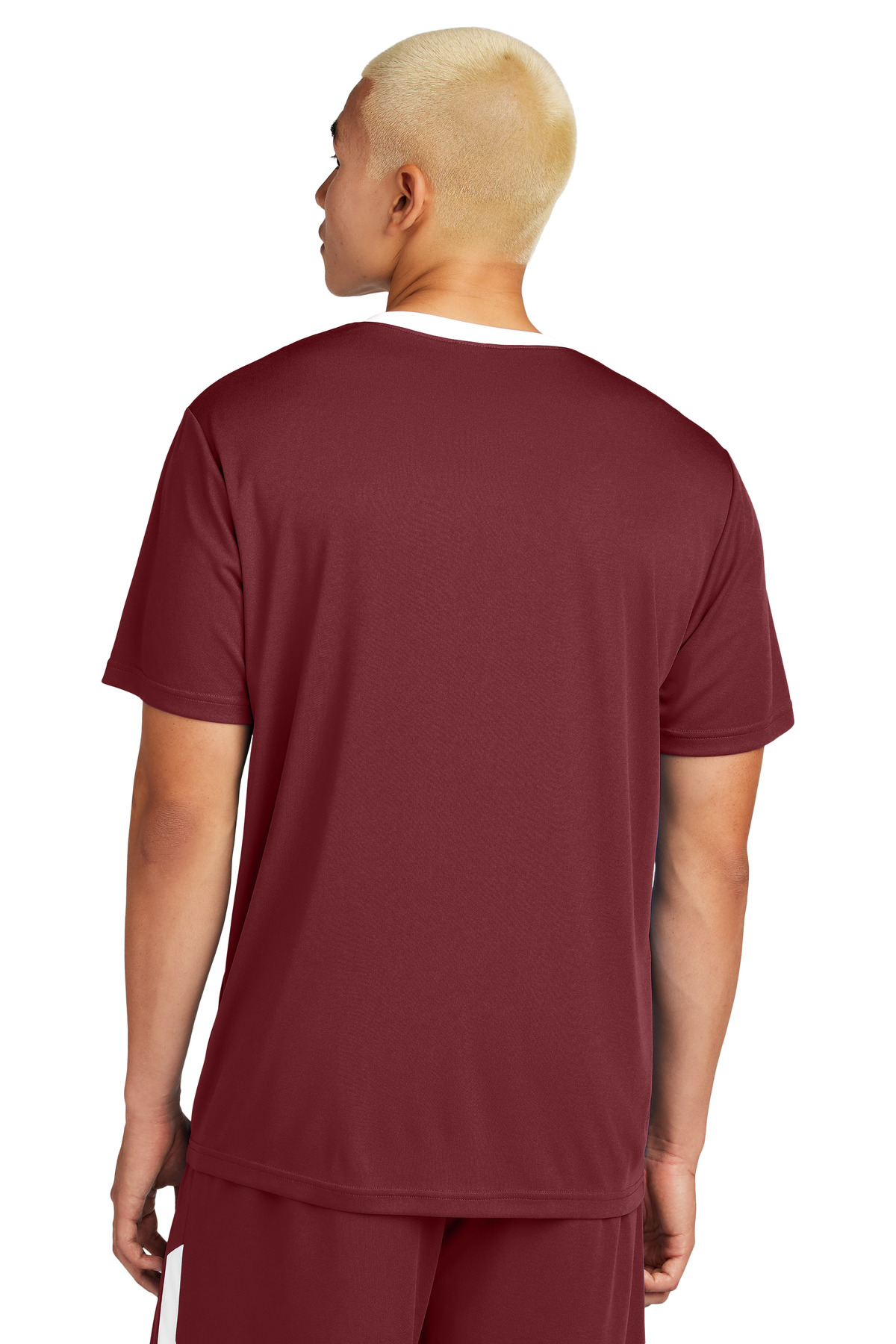 Sport-Tek ST100 Maroon / White
