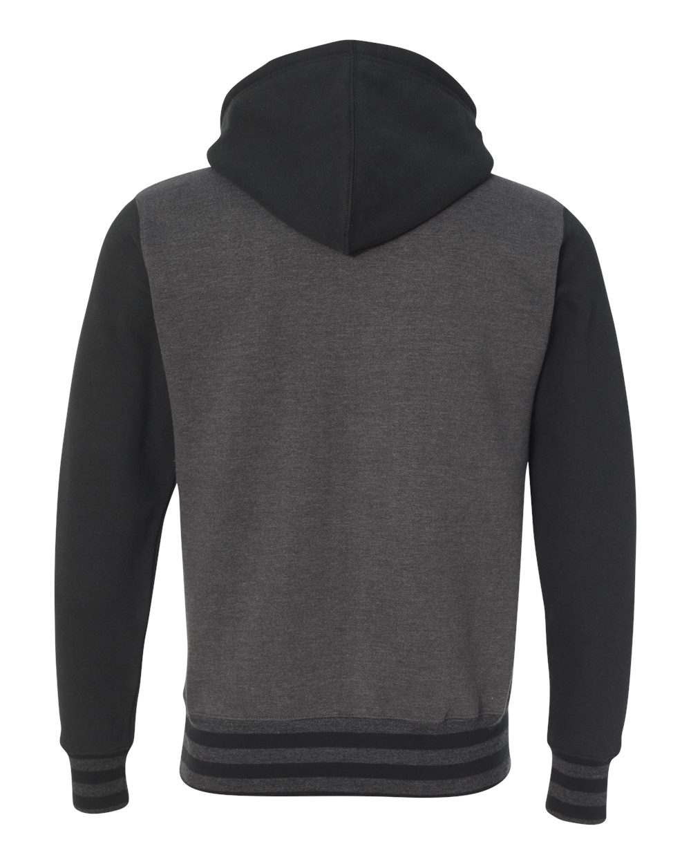 Independent Trading IND45UVZ Charcoal Heather / Black