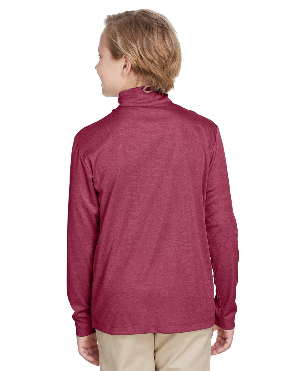 Team 365 TT31HY Sport Maroon Heather