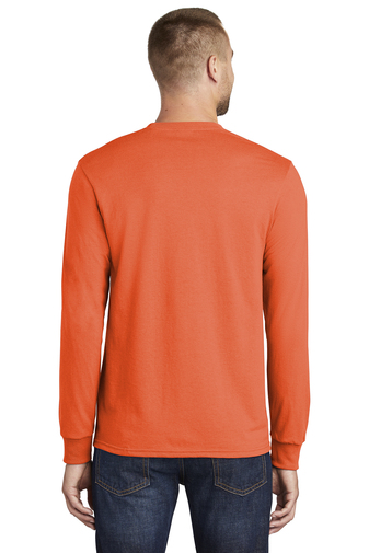 Port & Company PC55LS Safety Orange