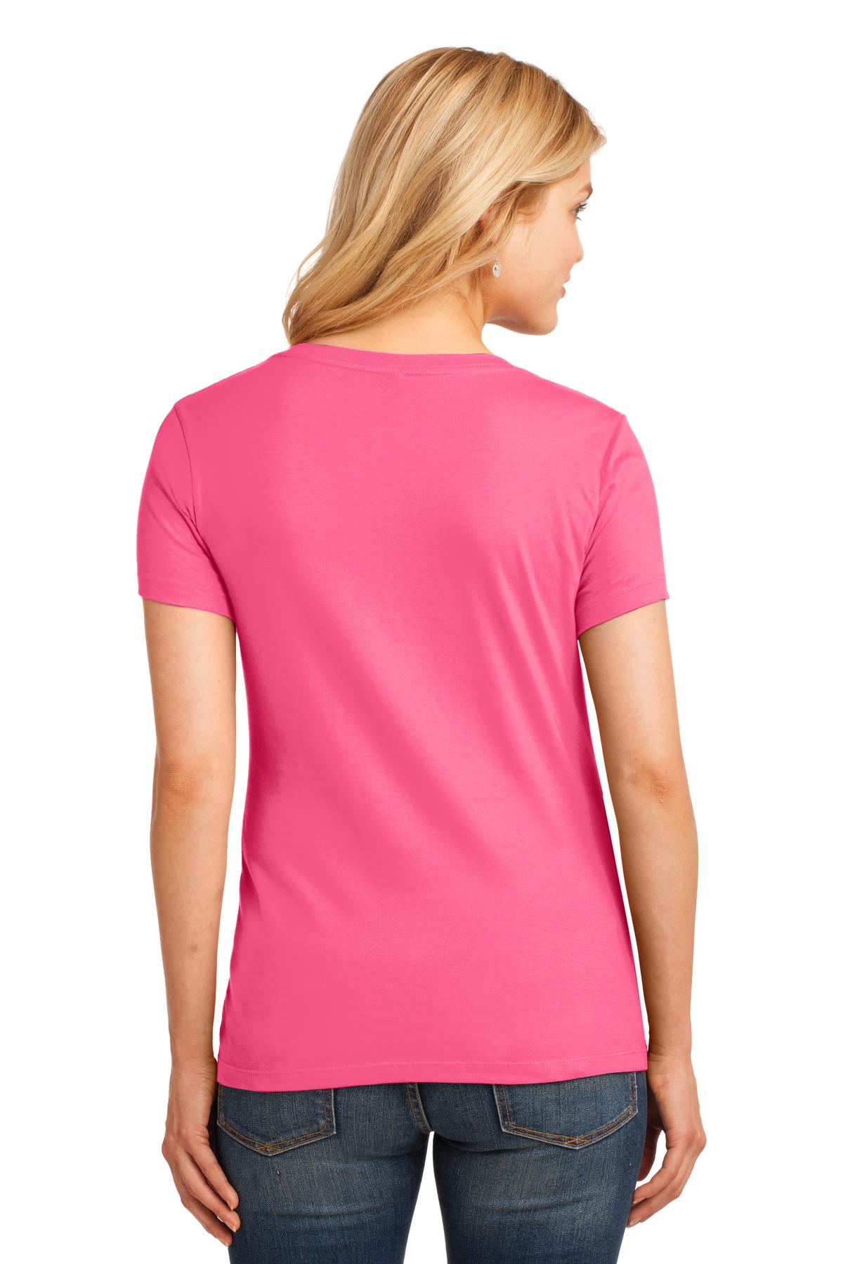 Port & Company LPC54V Neon Pink