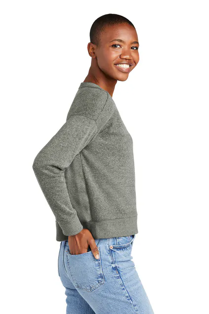 District Women's Perfect Tri Fleece V Neck Sweatshirt