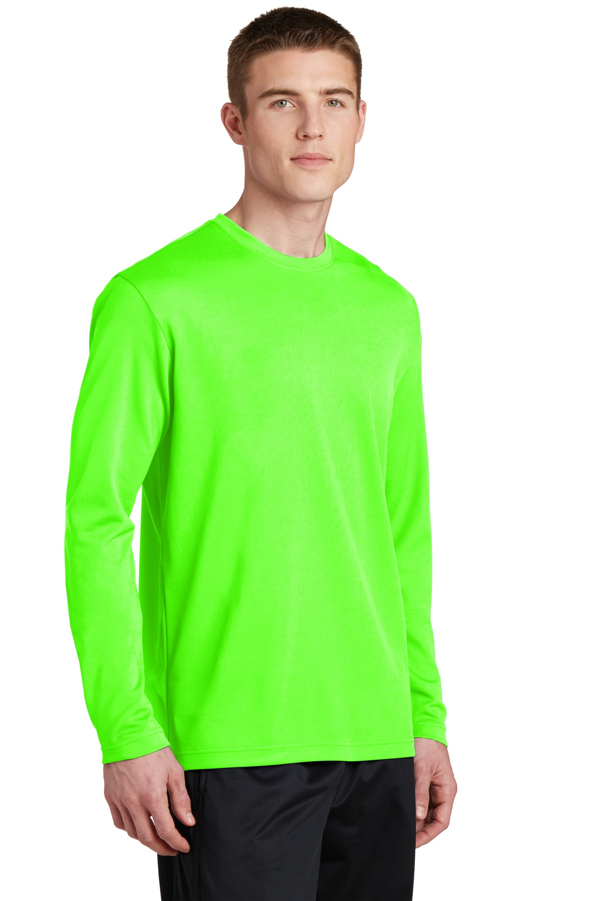 Sport-Tek ST340LS Neon Green