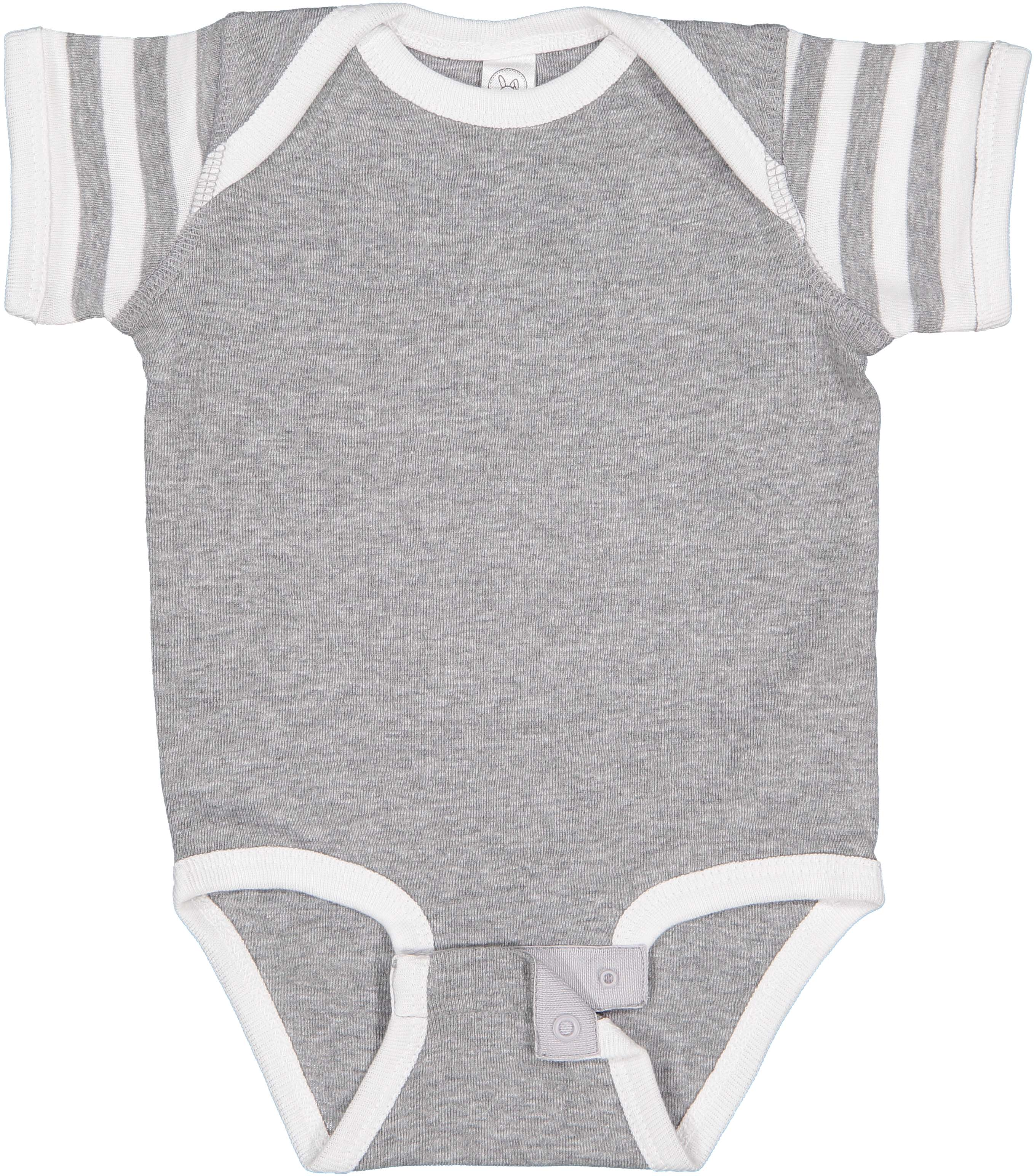 Rabbit Skins 4400 Heather / White / Heather White St