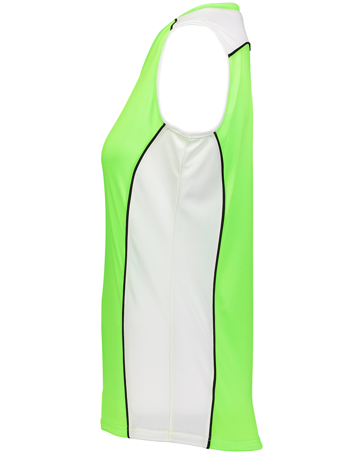 Augusta Sportswear 1676 Lime / White / Black