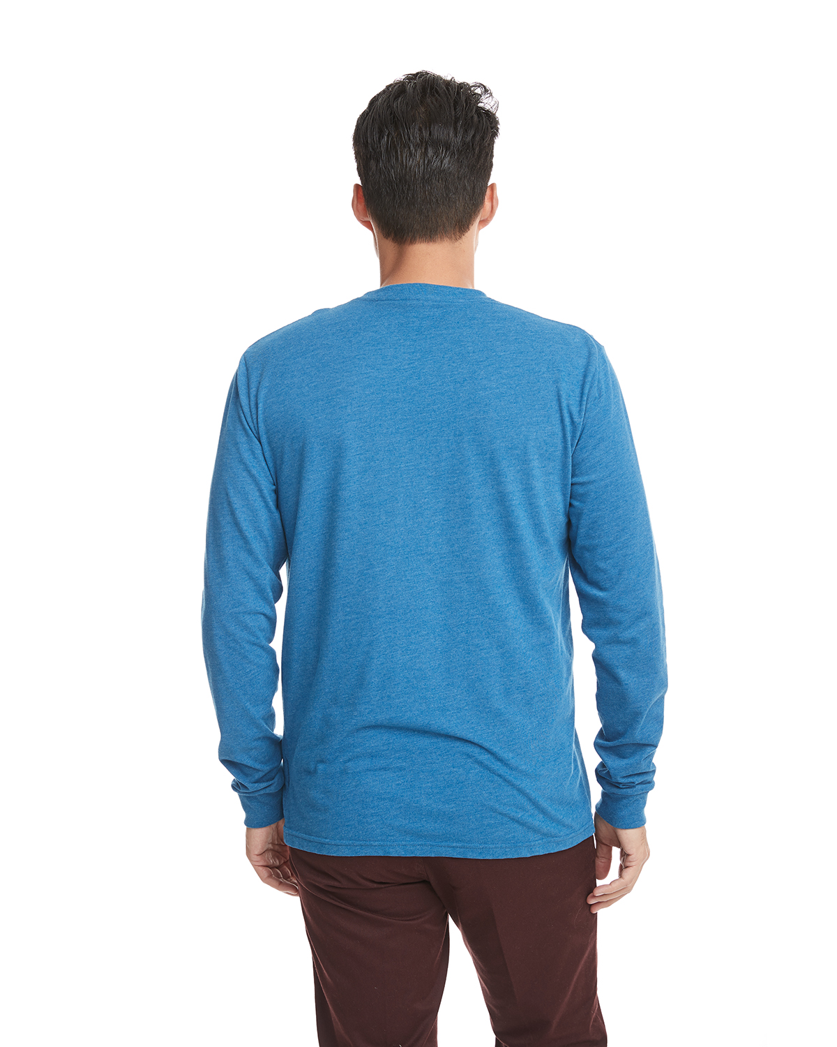 Next Level 6411 Heather Cool Blue