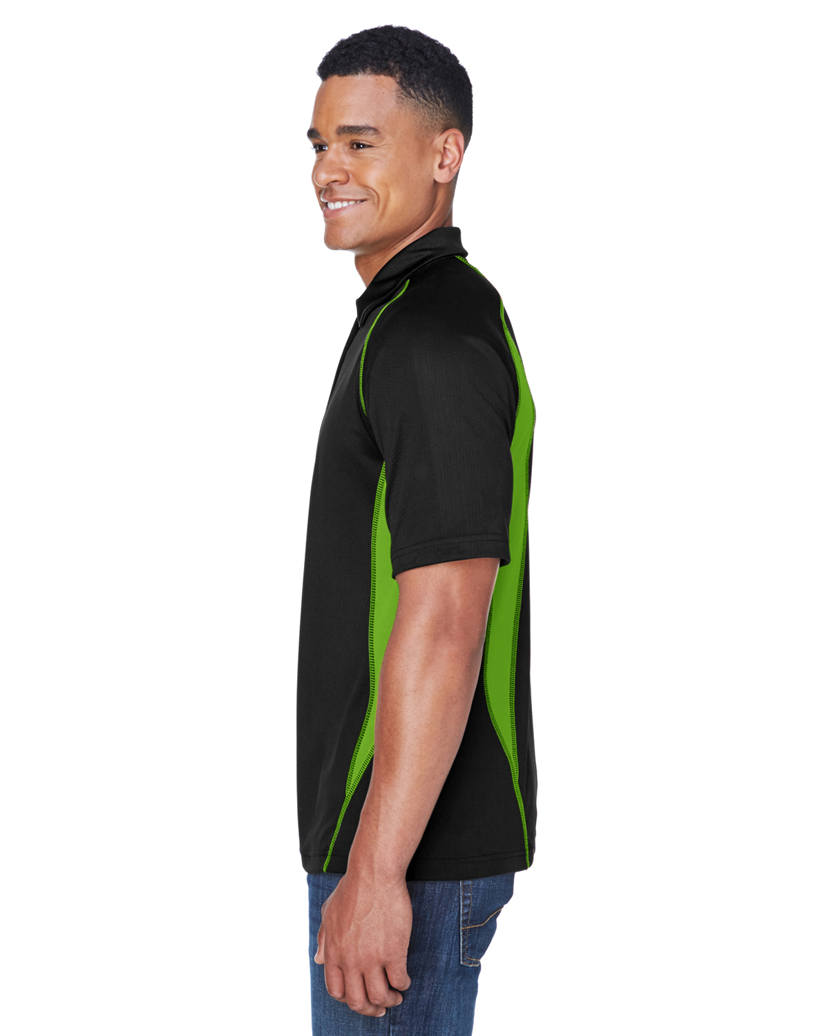 Ash City - North End 88657 Black / Acid Green