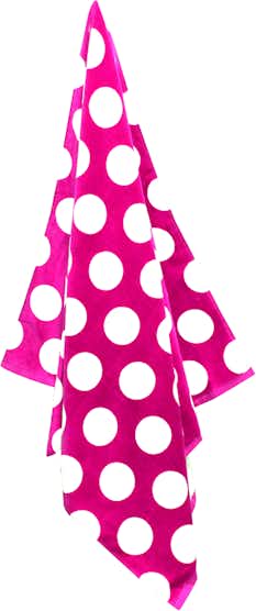 Carmel Towel Company C3060 Perfect Pink Polka Dot