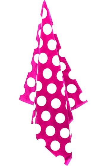 Carmel Towel Company C3060 Perfect Pink Polka Dot