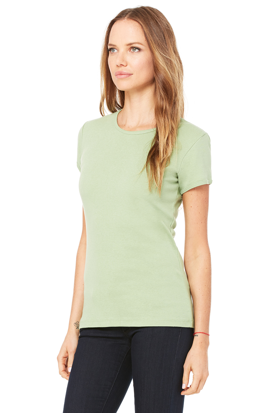 Bella + Canvas 1001 Moss Green