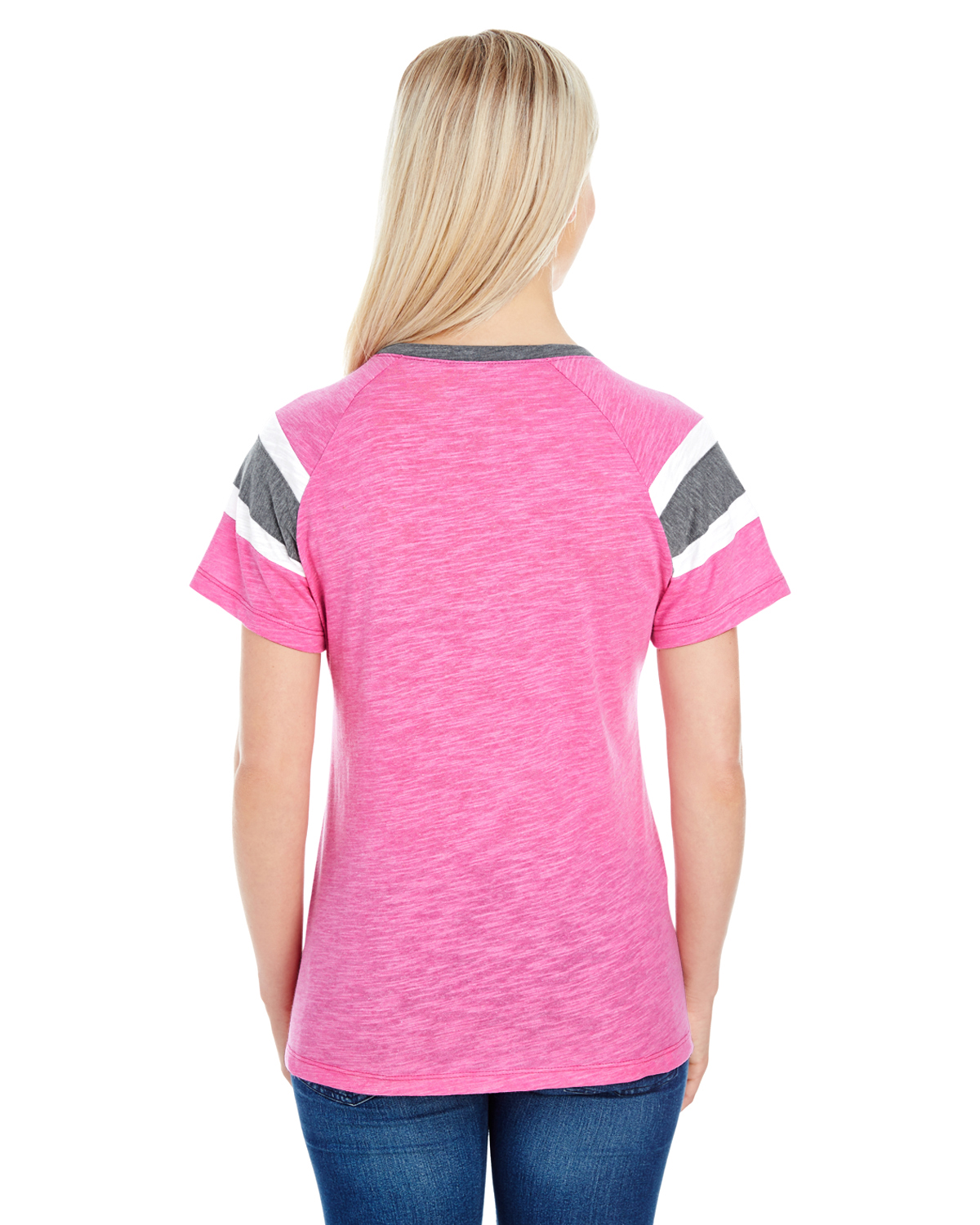 Augusta Sportswear 3011 Pw Pink / Slt / White