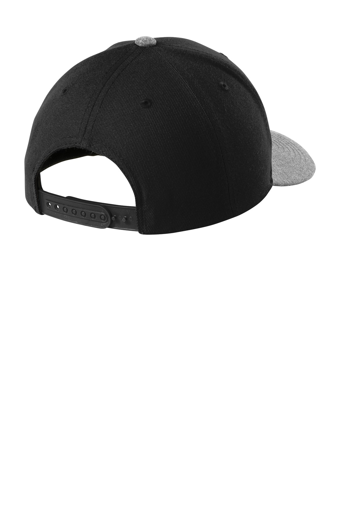 Sport-Tek STC43 Black / Gray Heather