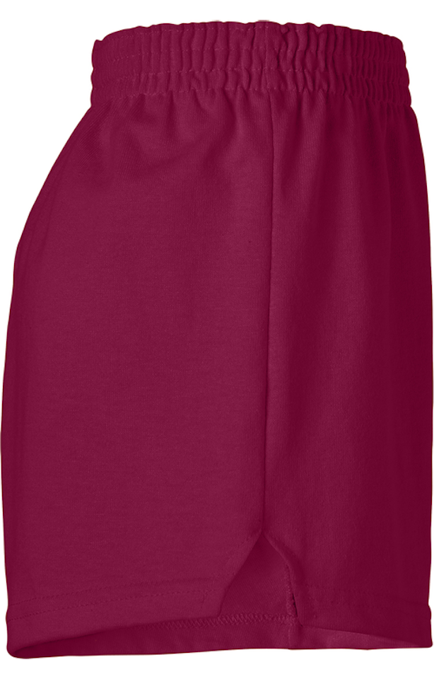 Soffe Authentic Girls Short B037 Maroon Jiffy