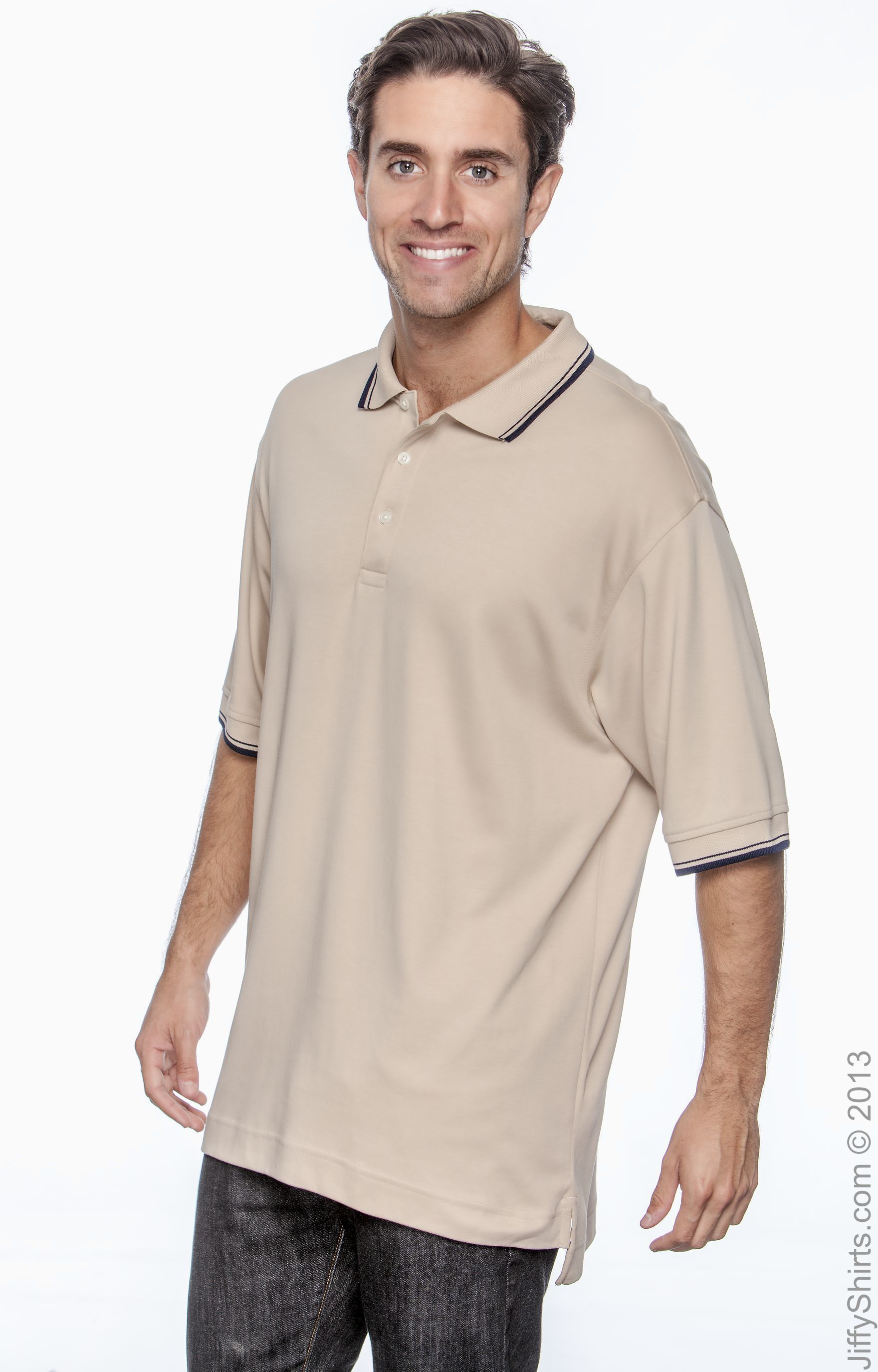 Devon & Jones D140 Stone / Navy