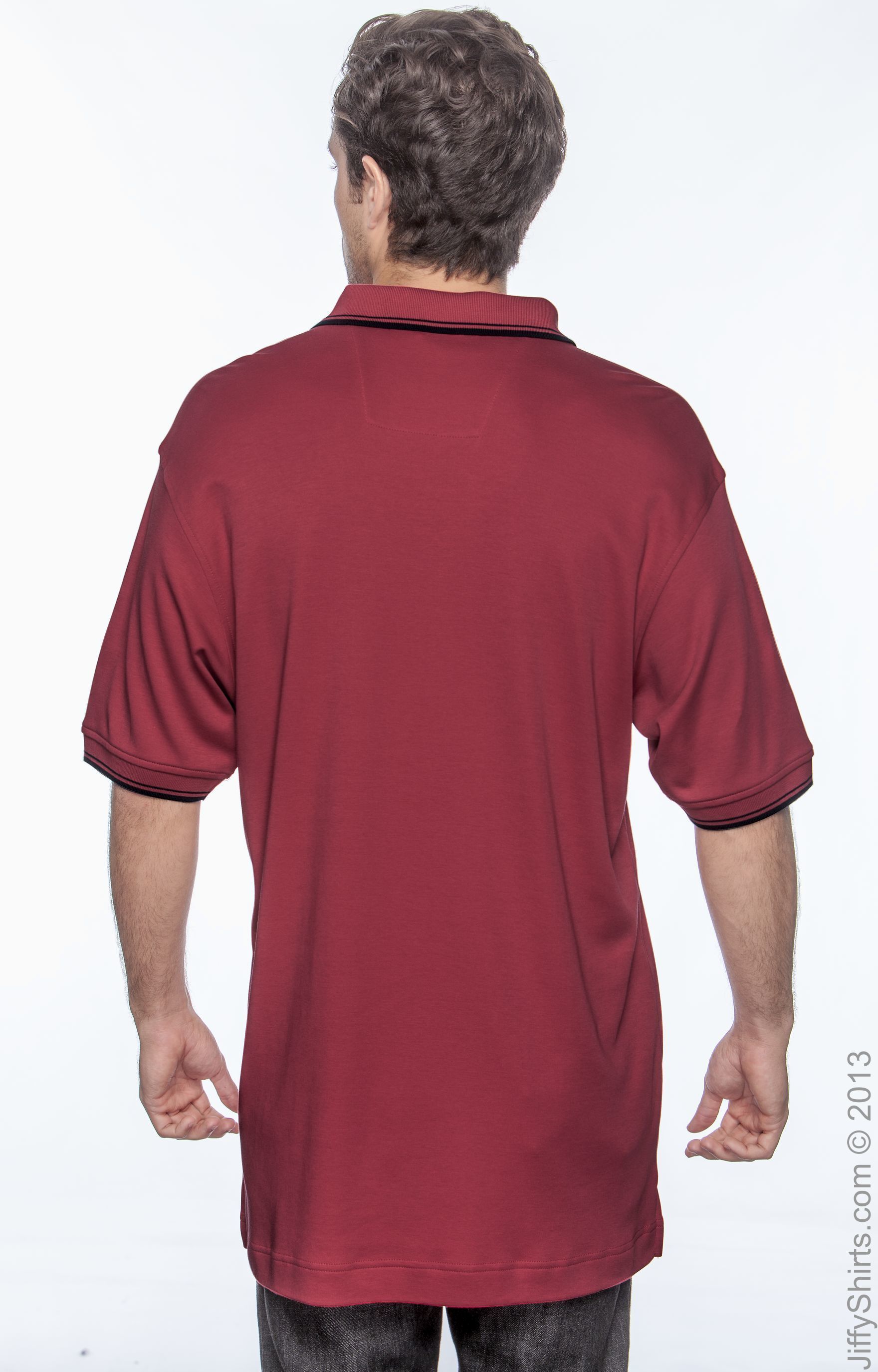 Devon & Jones D140 Red / Navy