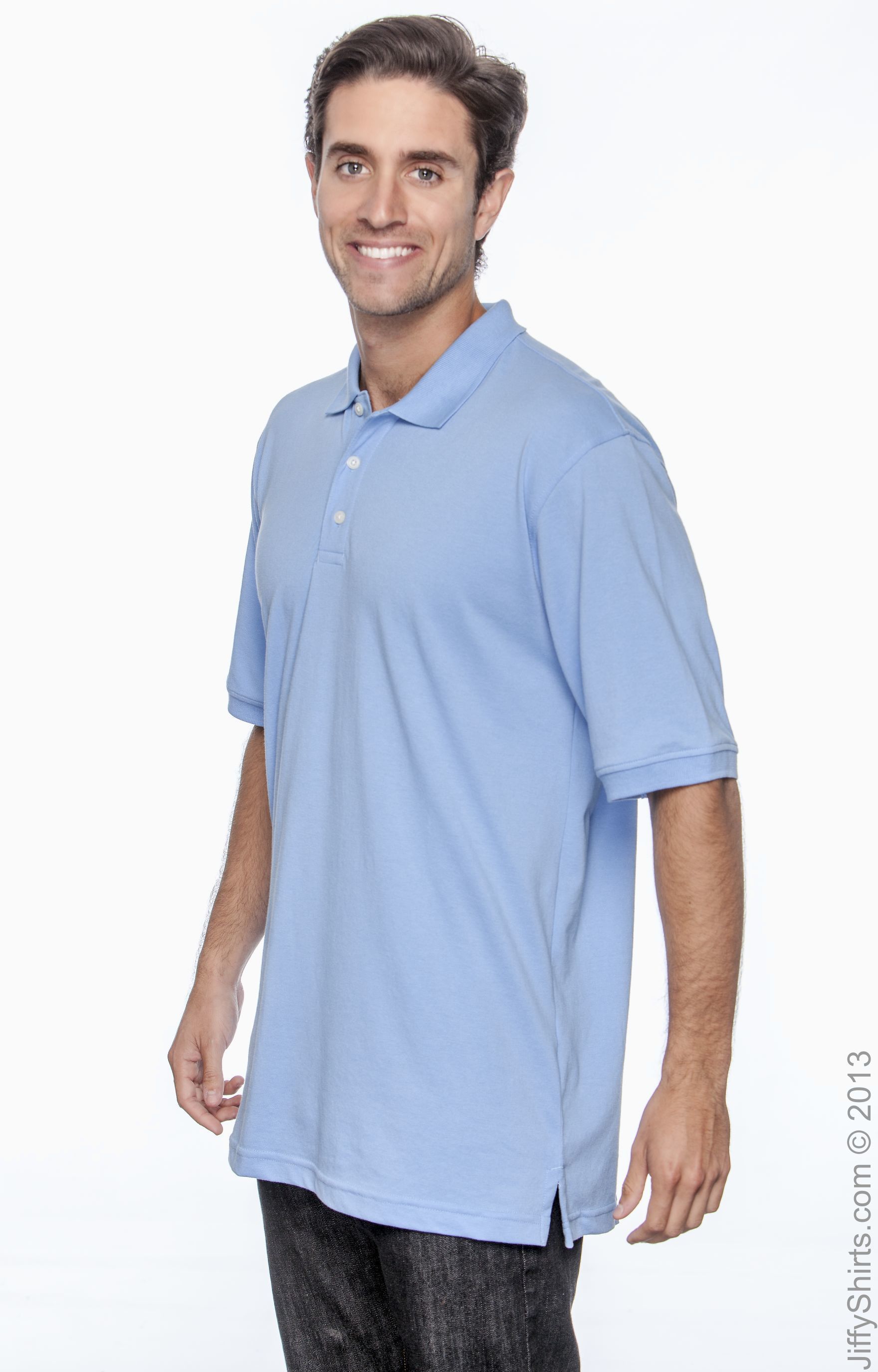 Harriton M265 Light College Blue