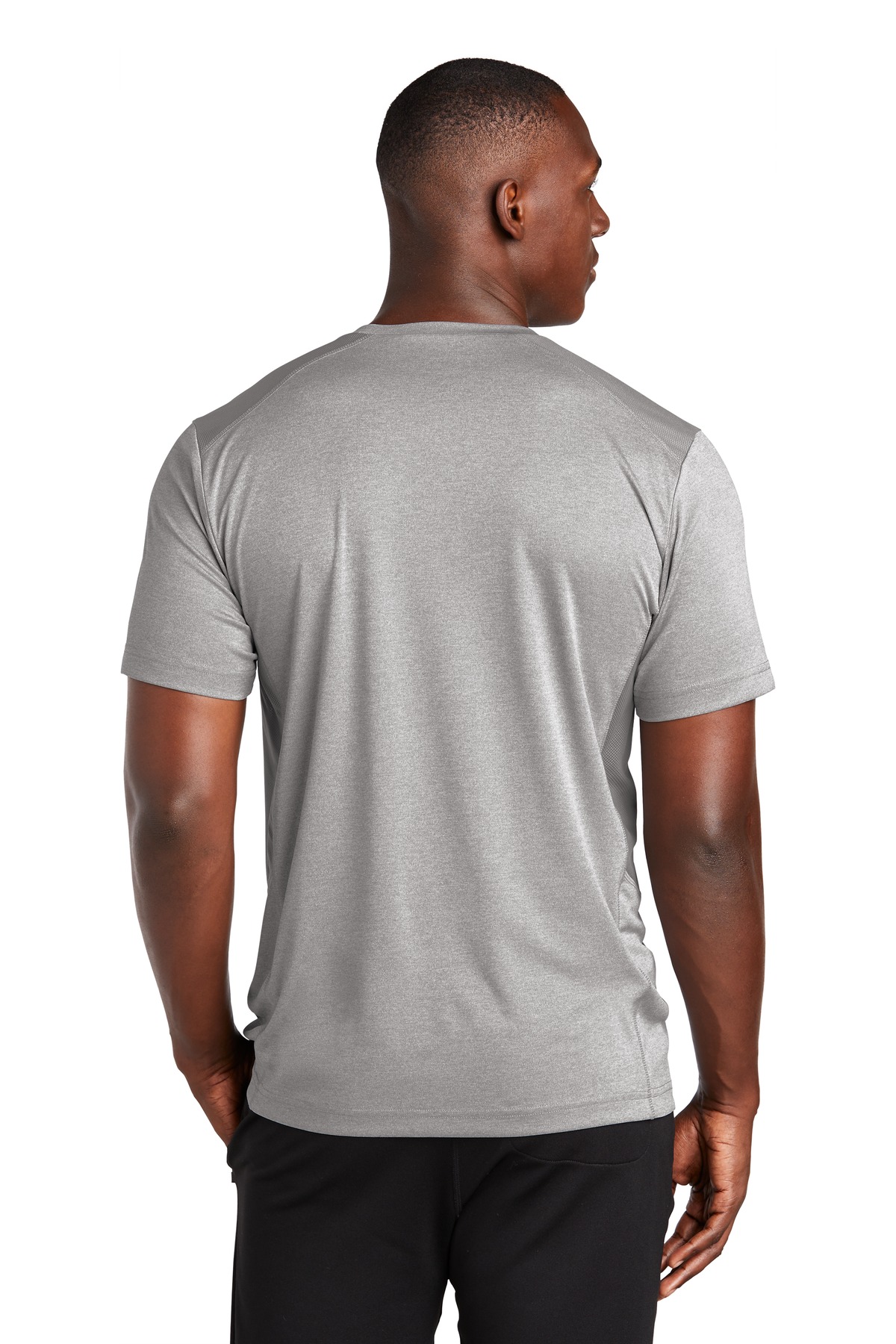 Sport-Tek ST465 Light Gray Heather / L Gray