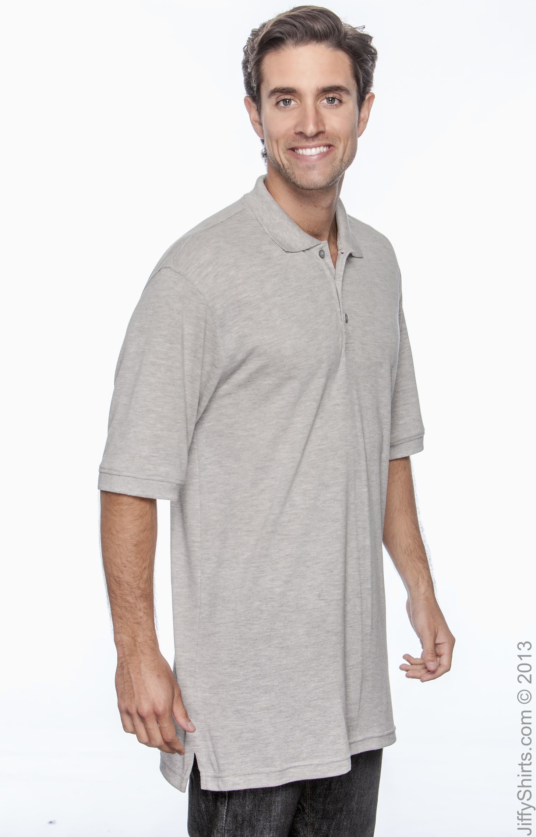 Harriton M265 Gray Heather