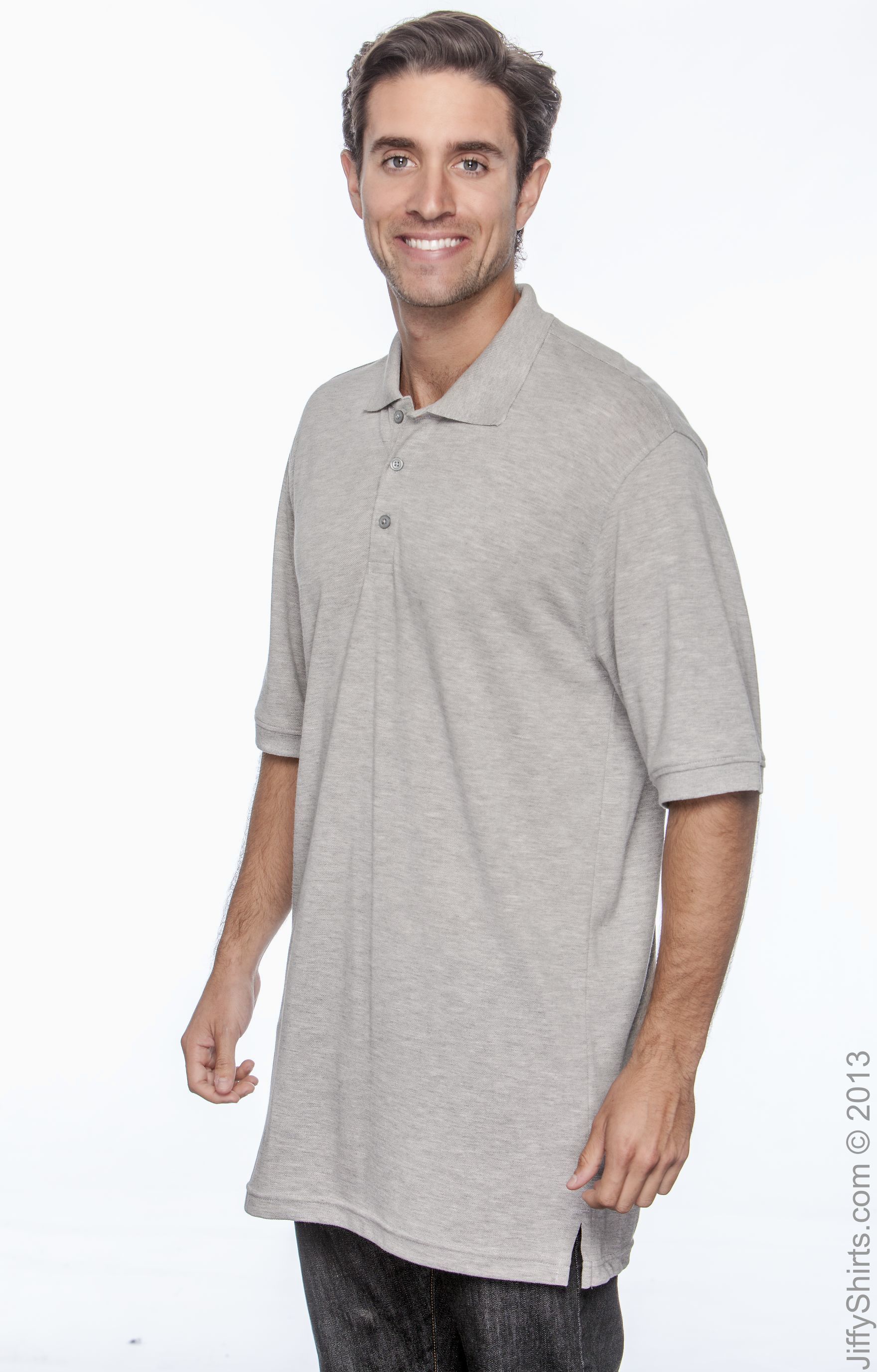 Harriton M265 Gray Heather