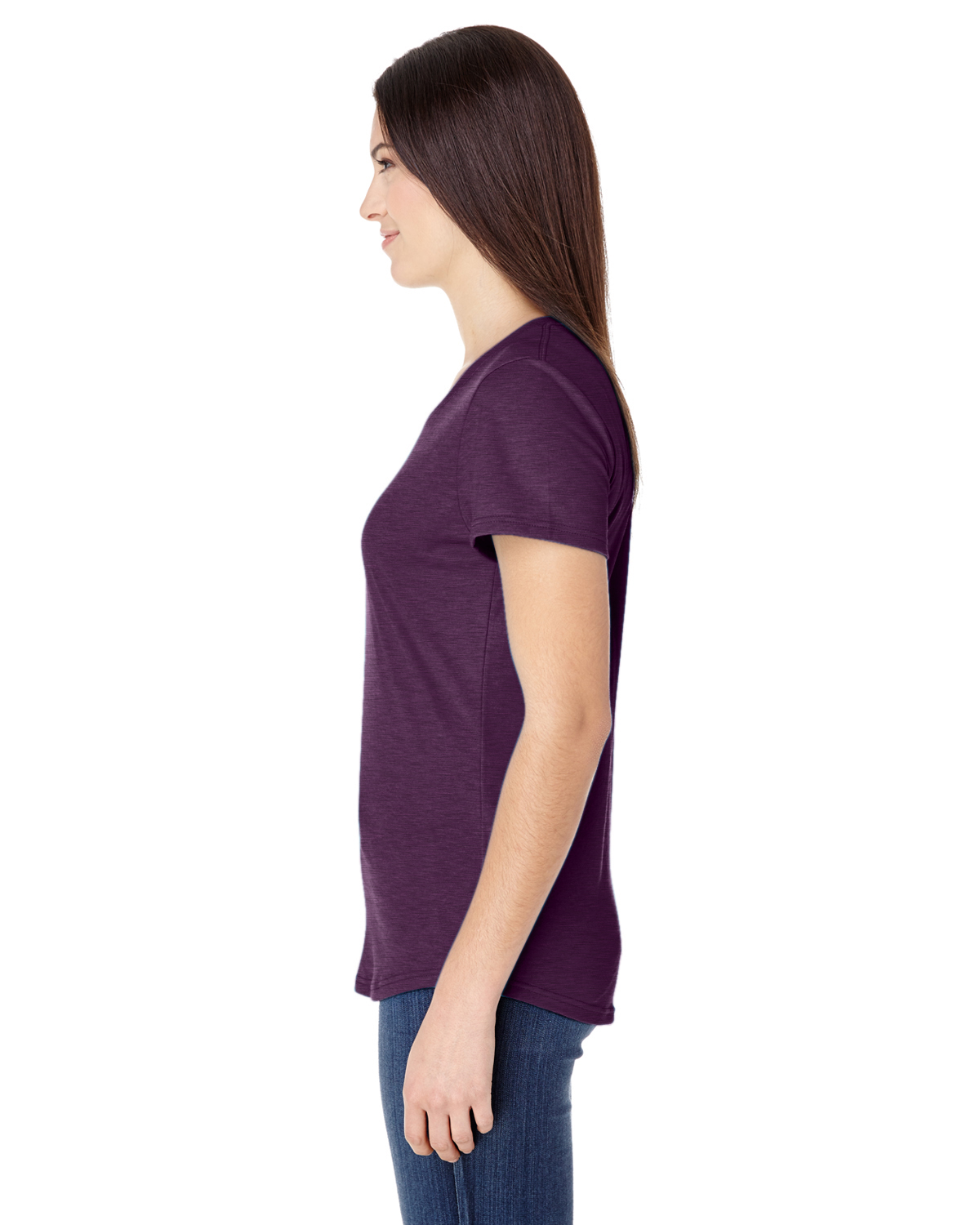 Gildan 6750L Heather Aubergine