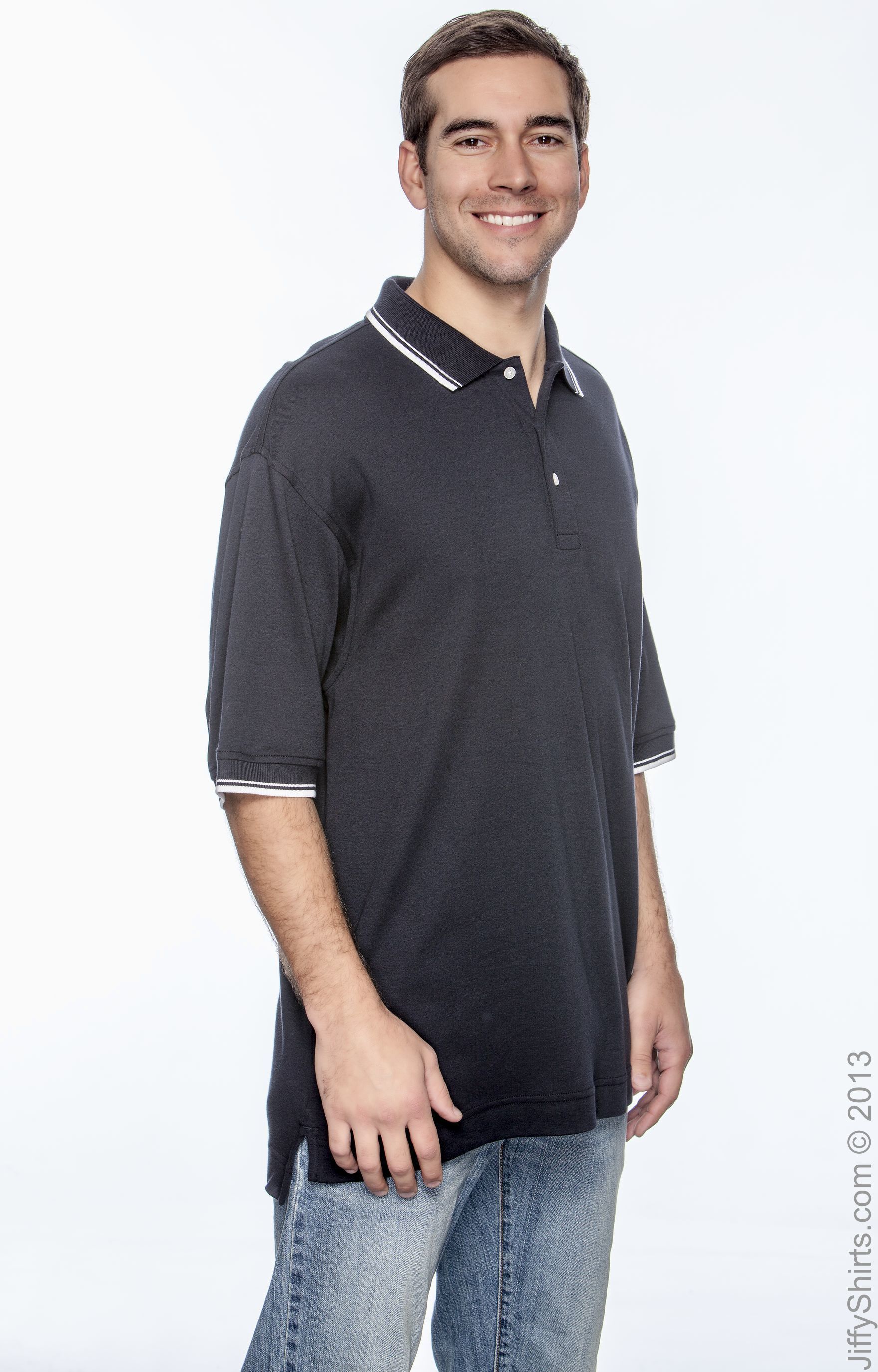 Devon & Jones D140 Navy / White