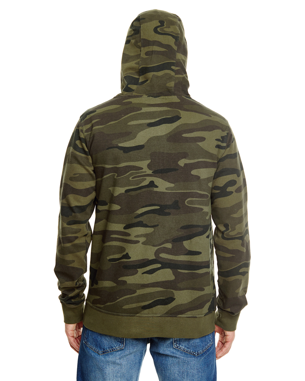 Burnside B8615 Green Camo