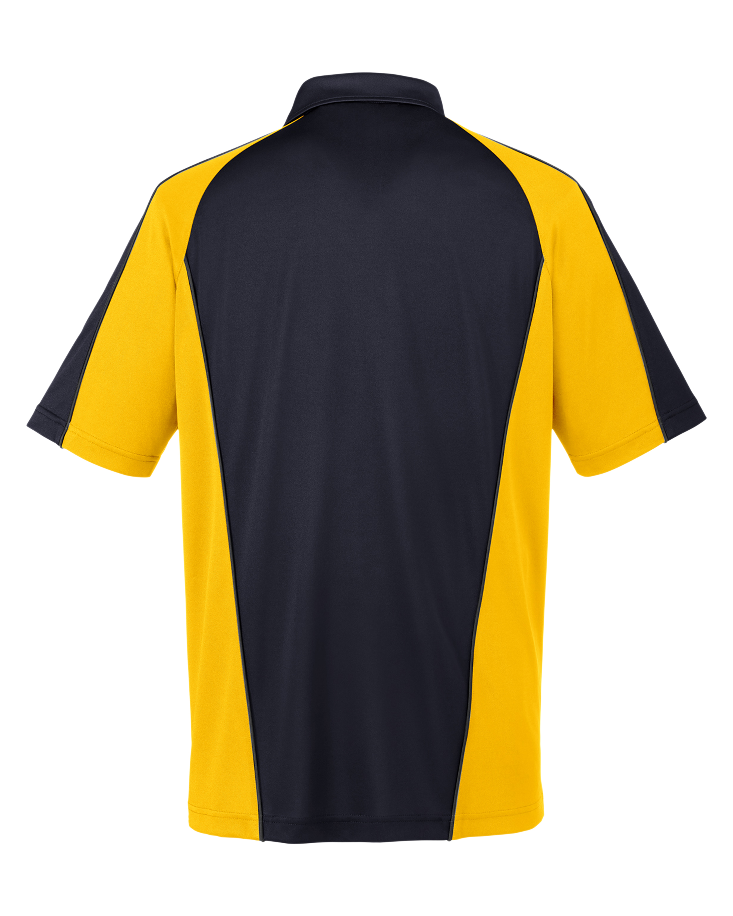 Harriton M385 Black / S Yellow / Dark Ch