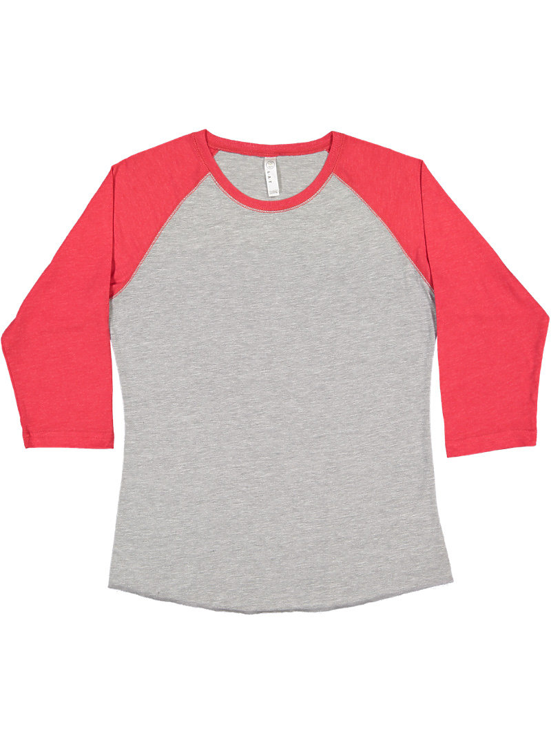 LAT LA3530 Vintage Heather/Vintage Red