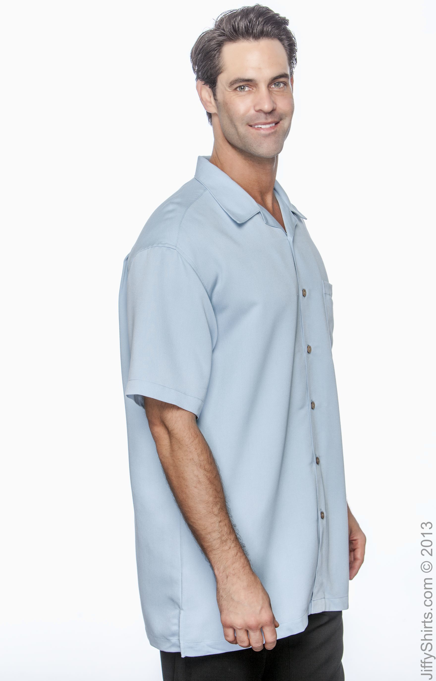 Harriton M570 Cloud Blue